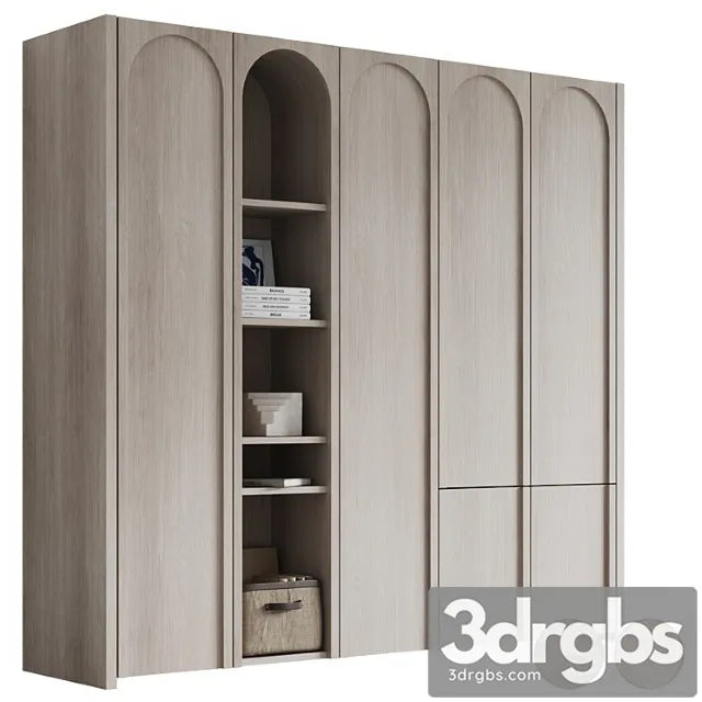 Wardrobe Small Arc 3D Model Free