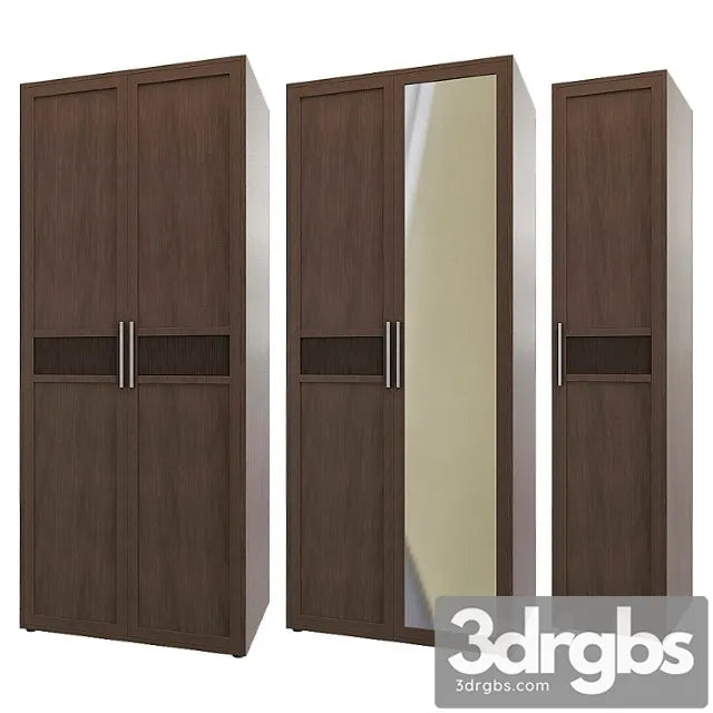 Wardrobe Tokyo Collection 3D Model Free
