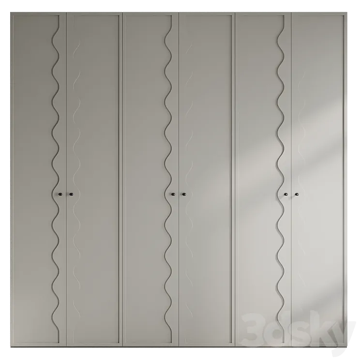 Wardrobe Wave 3DSMAX Model