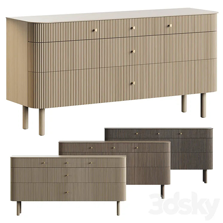 WeatElm Ellington Sideboard 3DSMAX Model