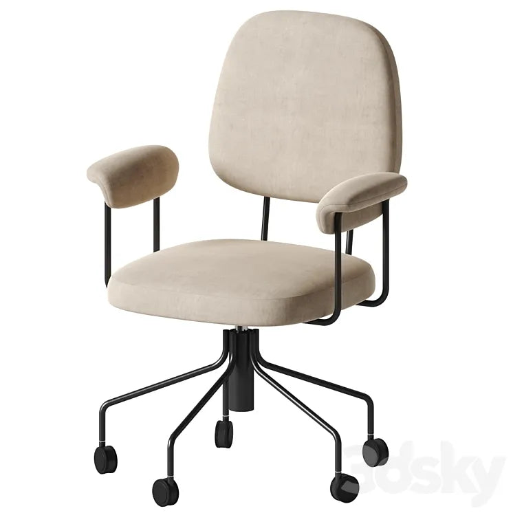 West Elm - Cash Office Chair 3DSMAX Model