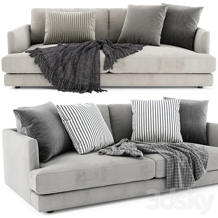 West Elm Haven 2 Seater 3DSMAX Model