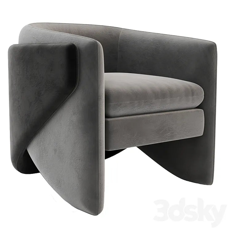 West Elm Thea Chair 3DSMAX Model