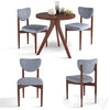 West Elm Tripod Table and Dane Upholstered Dining Chair 3DSMAX Model