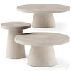 west elm Two-Tone Concrete Round Side Coffee Tables 3DSMAX Model