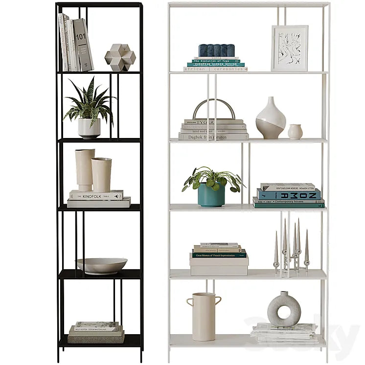 Westelm - Profile Bookcase 3DSMAX Model