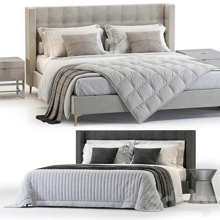 Westelm Shelter Bed 3DSMAX Model