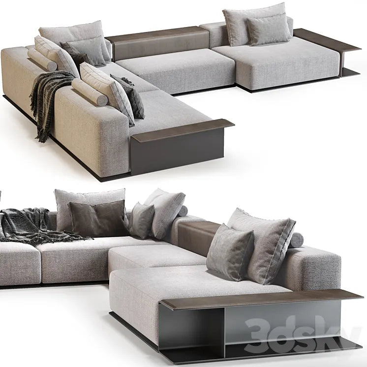 Westside Sofa_Poliform 3DSMAX Model