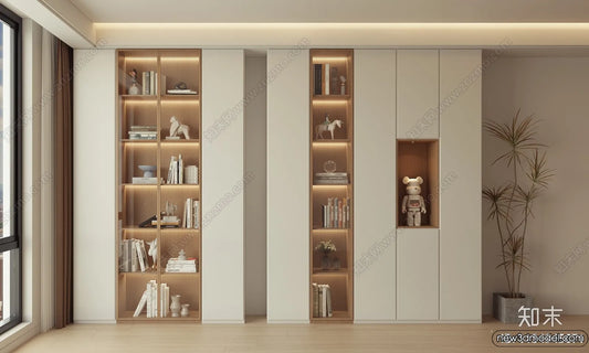 Wine Cabinet 3D Models – 3D Furniture for Interior Design – 074