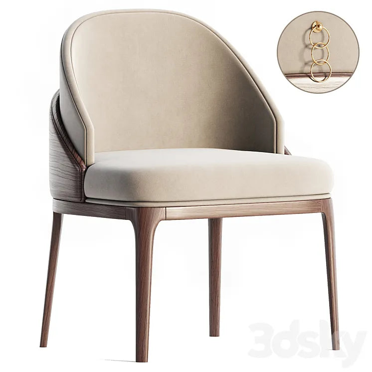 wolf dining chair 3DSMAX Model