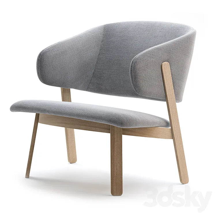 WOLFGANG Armchair By Huppe 3DSMAX Model