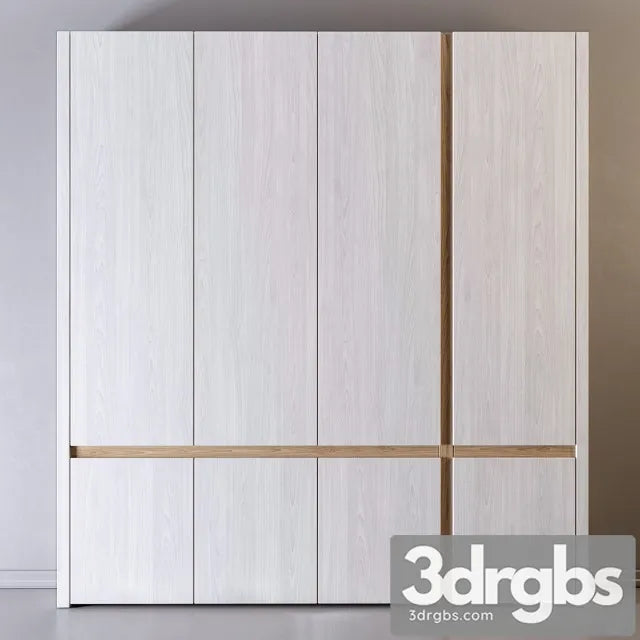 Wood Cabinet 18 3D Model Free