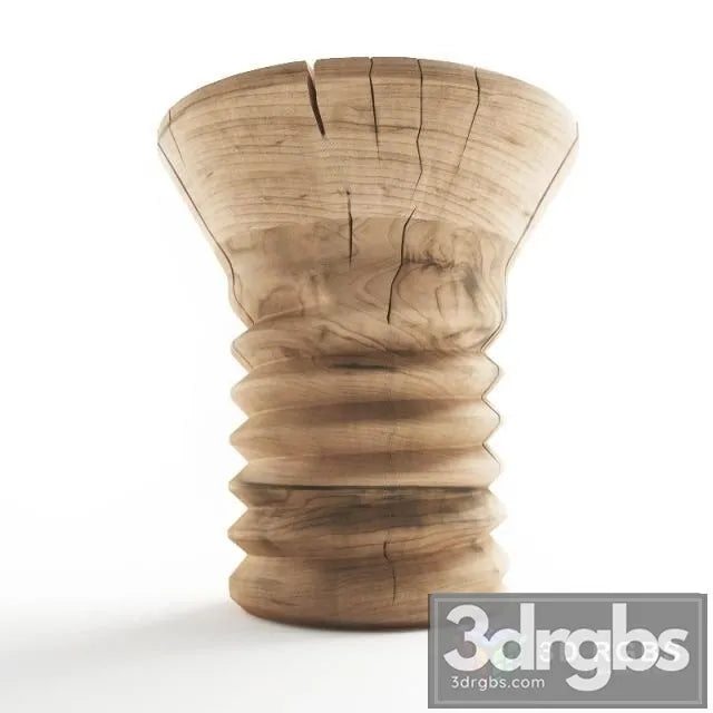 Wooden Coffe Table 3D Model Free