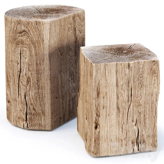 Wooden coffee tables V2 / Wooden coffee tables 3DSMAX Model