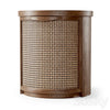 Wooden side table / Rattan bedside table 3DSMAX Model