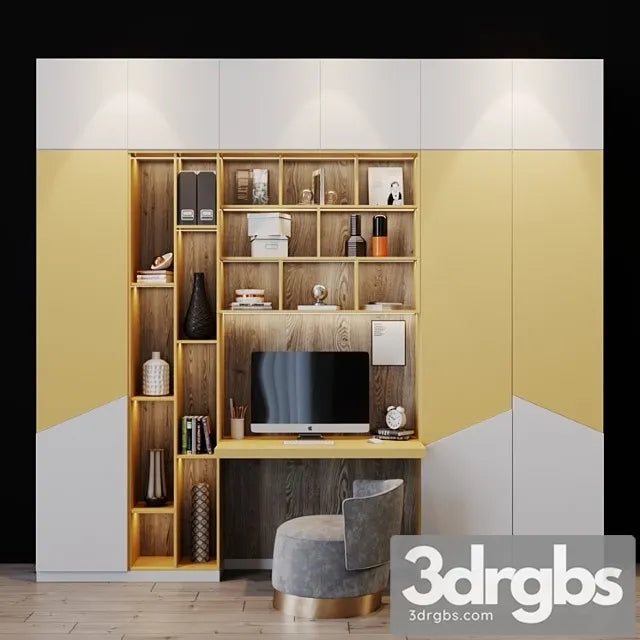 Workplace 23 3D Model Free