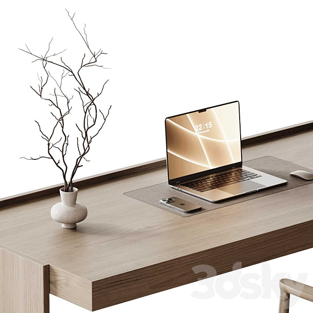 Workplace For Interior 07 3ds Max