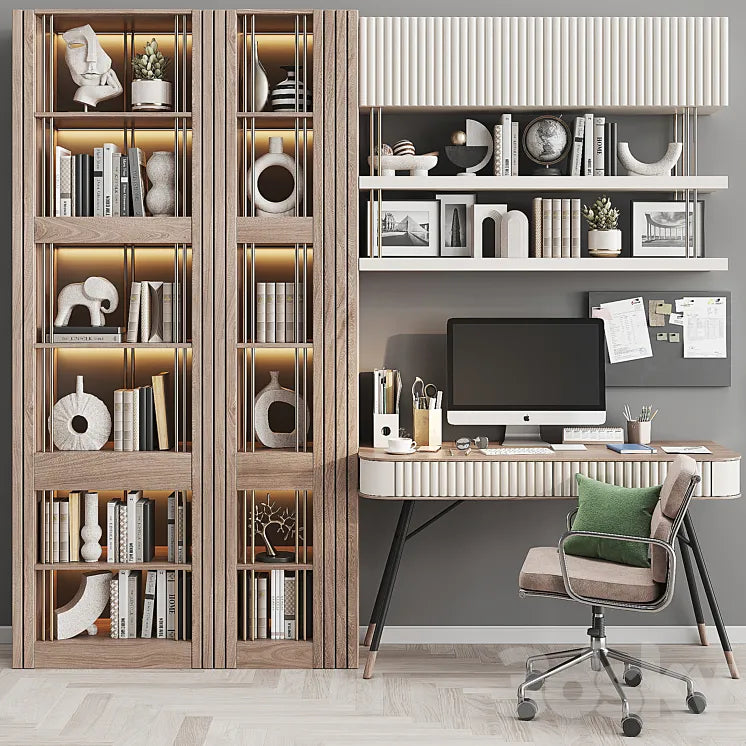 Workplace set WT 09 3DSMAX Model