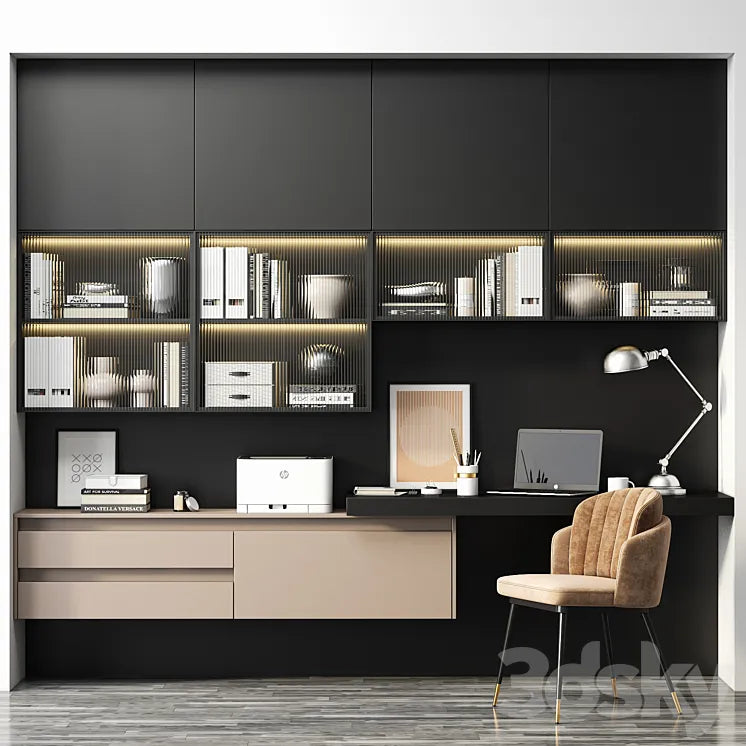 Workplace VERSO by Mobenia 3DSMAX Model