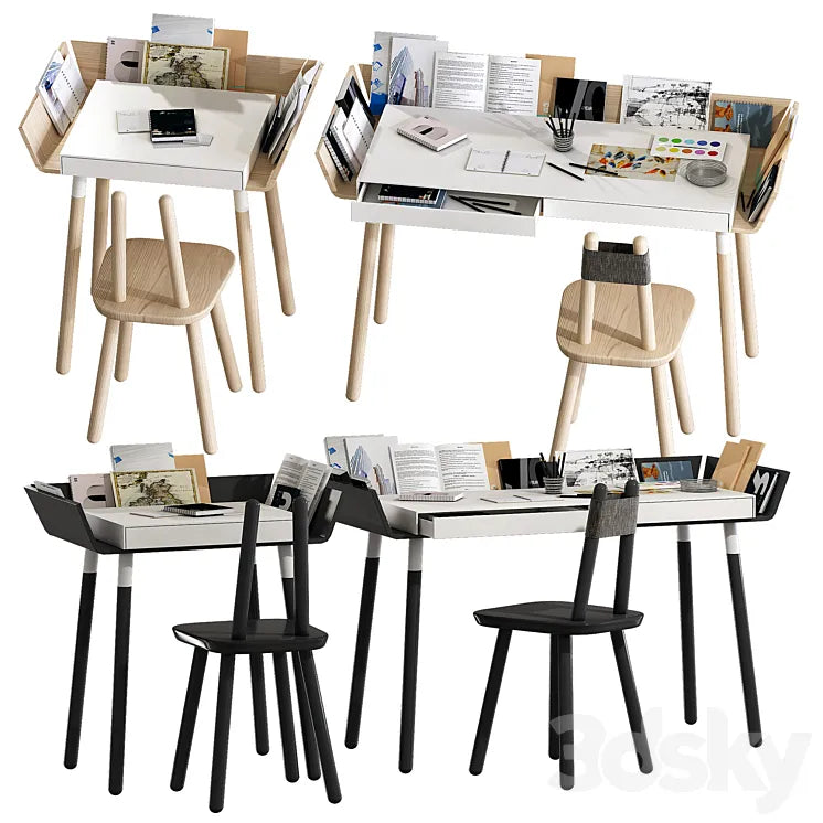 Writing Desk My Writing Desk / Emko 3DSMAX Model