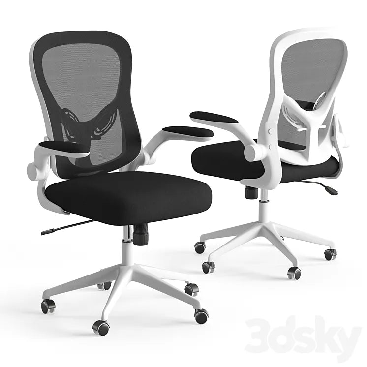 Xiaomi HBADA Ergonomic Double-Waisted Computer Chair HDNY163WM 3DSMAX Model