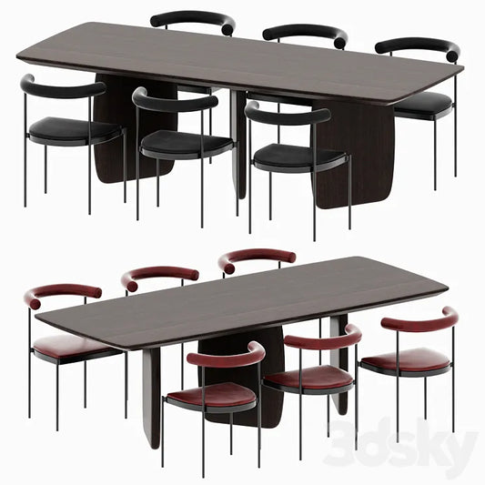 Yd dot d chair and elephant table 3DSMAX Model