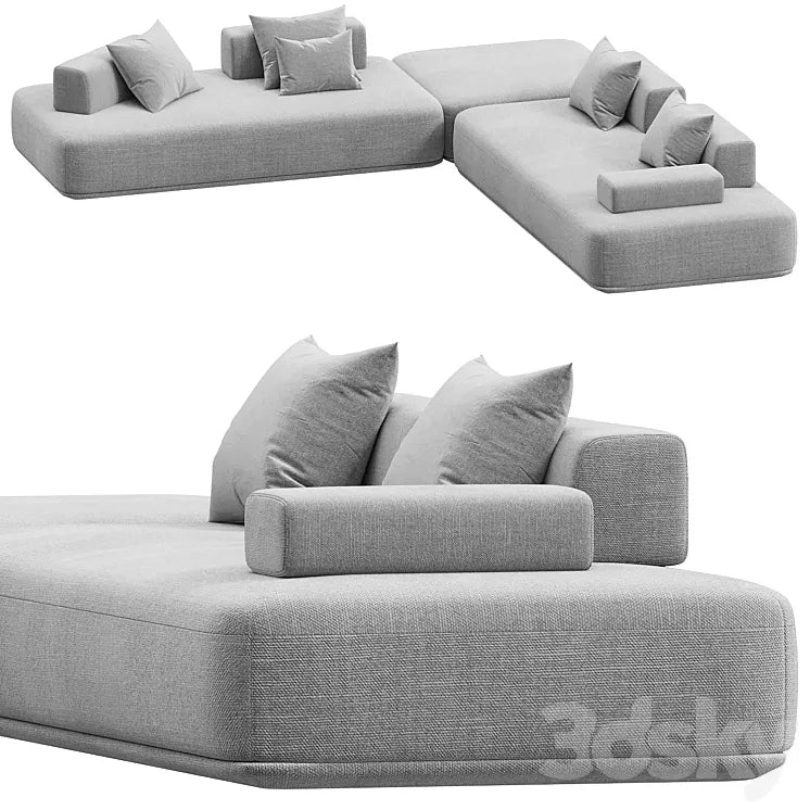 Yoko Sofa Corner 3DSMAX Model