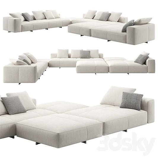 Yves Sofa 012 by Minotti 3ds Max