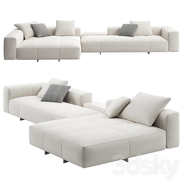Yves Sofa 09 by Minotti 3ds Max