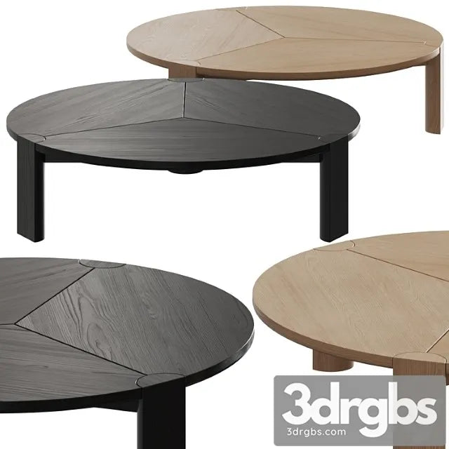 Zanette bite coffee table 2 3D Model Free