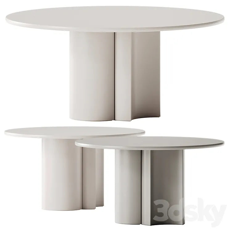 Zanotta BOL Round Table 3DSMAX Model
