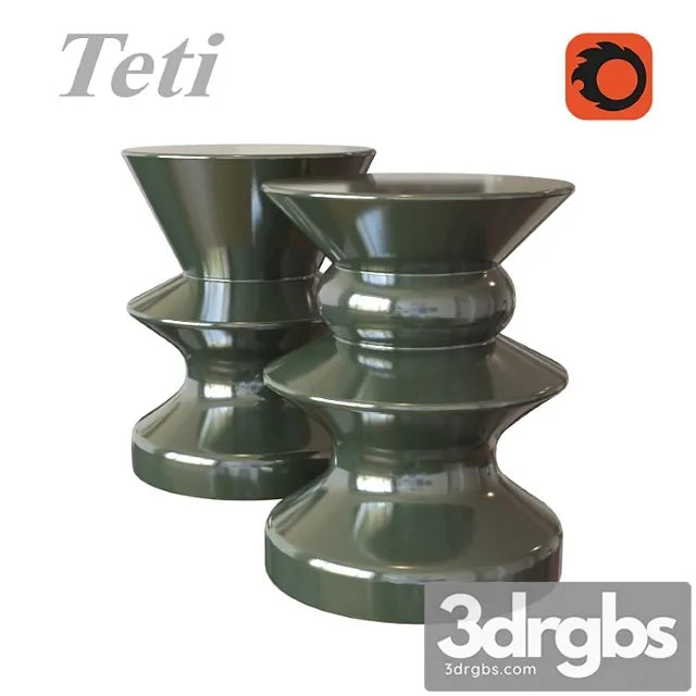 Zanotta teti 2 3D Model Free