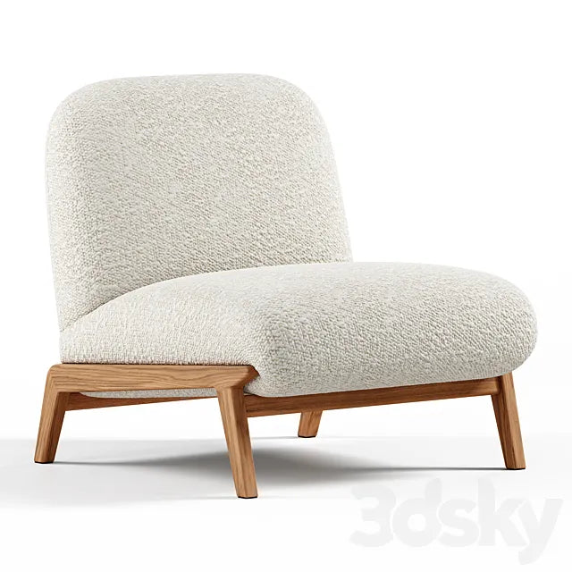 Zara Home - Louced wool updated butaca 3ds Max