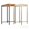 Zara Marble And Wooden Side Tables 3DSMAX Model
