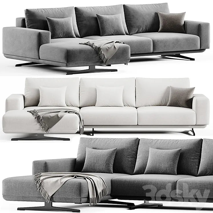 Zillis Corner Sofa By Skdesign 3DSMAX Model