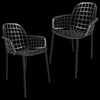 Zuiver Group   - Сhair Albert Kuip Garden black 3ds Max