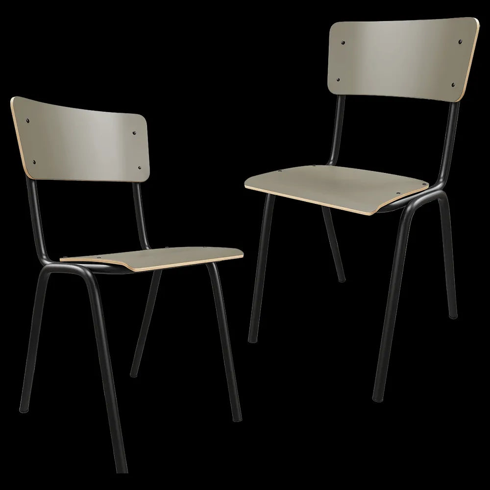 Zuiver Group   - Сhair Back to school matte olive 3ds Max
