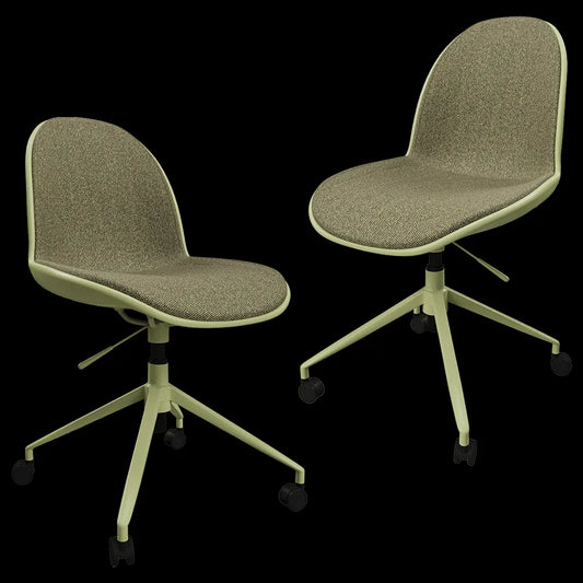 Zuiver Group   - Office chair Albert Kuip swivel green 3ds Max