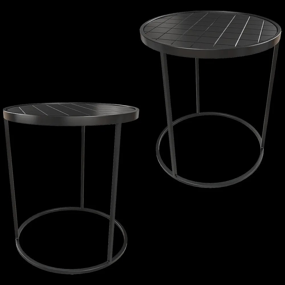 Zuiver Group   - Side table Glazed black 3ds Max