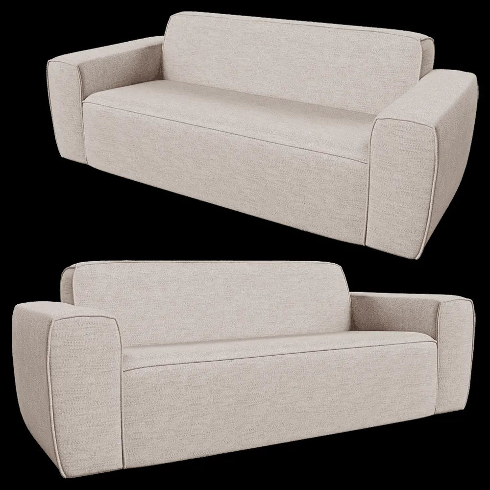 Zuiver Group   - Sofa Bor 25-seater latte 3ds Max
