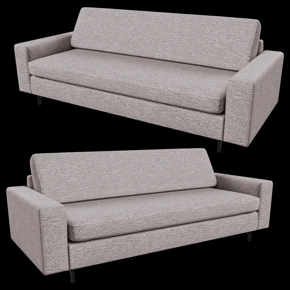 Zuiver Group   – Sofa Jean 25-seater grey 3ds Max